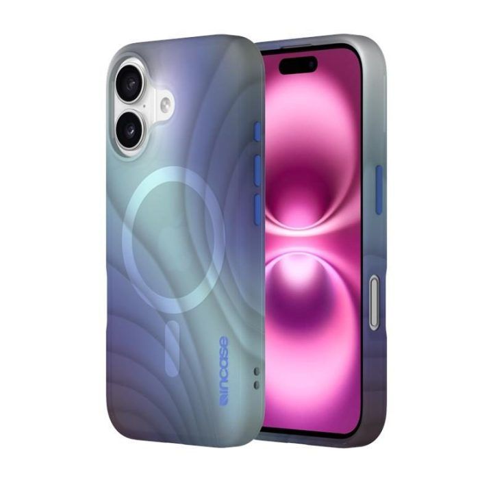 Dėklas iPhone 16 Incase Halo MagSafe, Tidal Ocean