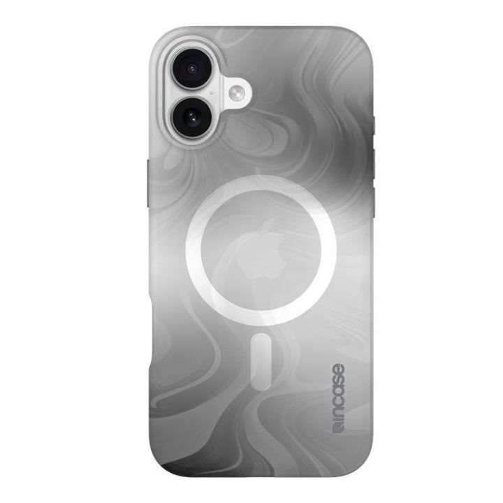 Dėklas iPhone 16 Plus Incase Halo MagSafe, Oil Slick Smoke