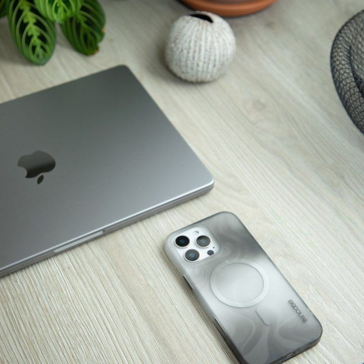 Dėklas iPhone 16 Plus Incase Halo MagSafe, Oil Slick Smoke