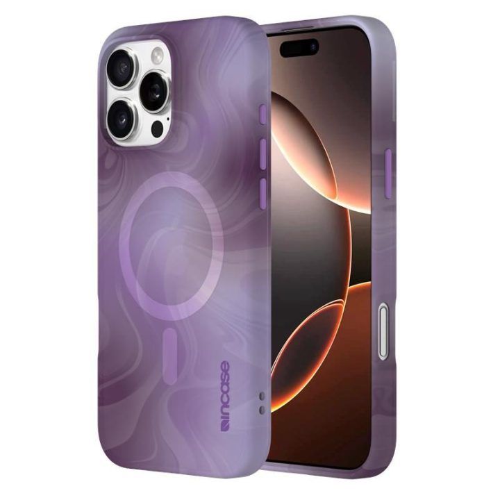 Dėklas iPhone 16 Pro Max Incase Halo MagSafe, alyvinis