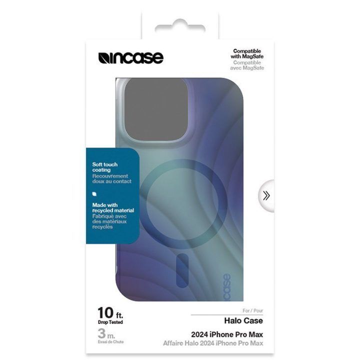 Dėklas iPhone 16 Pro Max Incase Halo MagSafe, Tidal Ocean