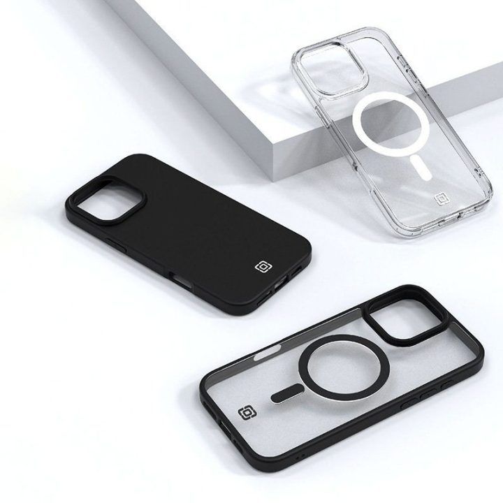 Incipio Velocity MagSafe dėklas iPhone 16 Plus, permatomas