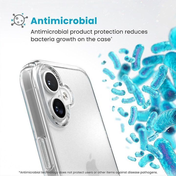 Permatomas dėklas iPhone 16 Speck Gemshell