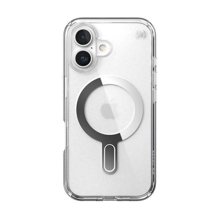 Permatomas dėklas iPhone 16 Speck Presidio Perfect-Clear MagSafe
