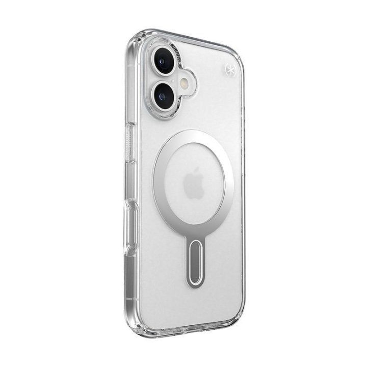 Permatomas dėklas iPhone 16 Speck Presidio Perfect-Clear MagSafe