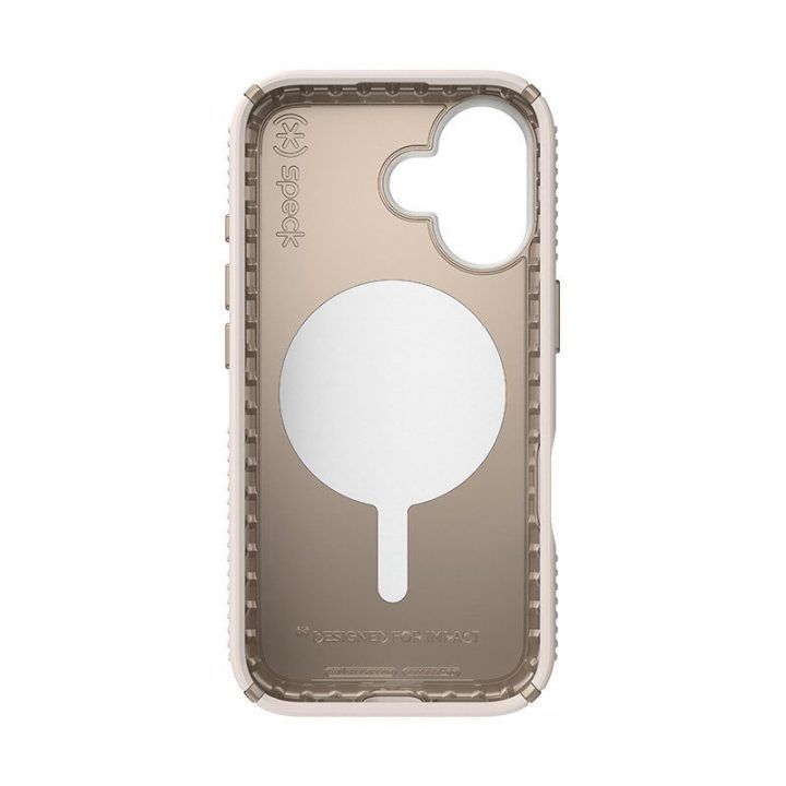 Dėklas iPhone 16 Speck Presidio2 Grip MagSafe, Bleached Bone