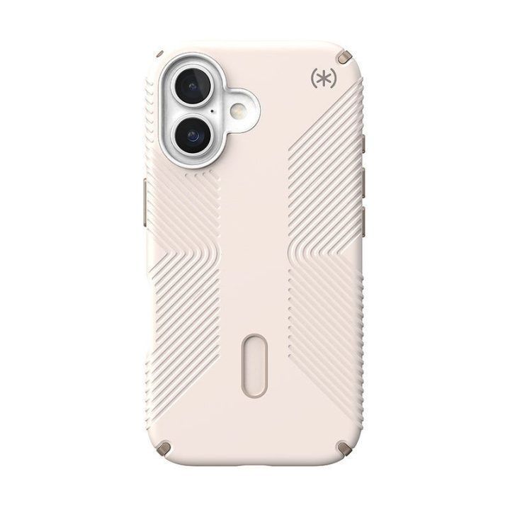 Dėklas iPhone 16 Speck Presidio2 Grip MagSafe, Bleached Bone