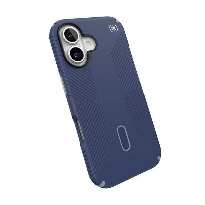 Dėklas iPhone 16 Speck Presidio2 Grip ClickLock, mėlynas