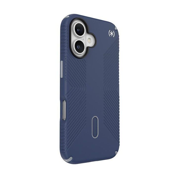 Dėklas iPhone 16 Speck Presidio2 Grip ClickLock, mėlynas