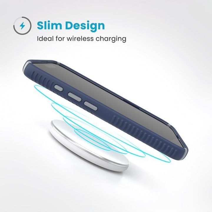 Dėklas Speck Presidio2 Grip iPhone 16, mėlynas