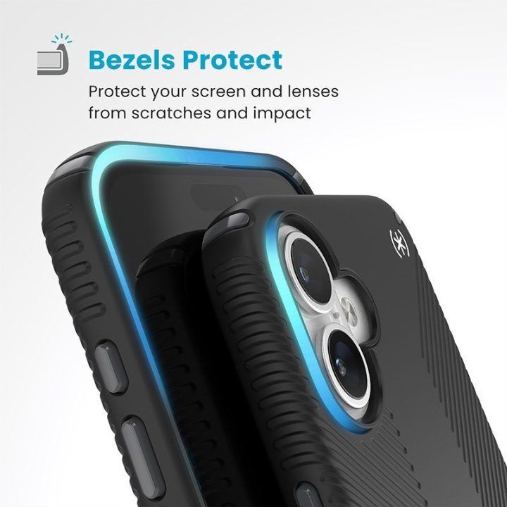 Dėklas iPhone 16 Plus Speck Presidio2 Grip MagSafe, juodas