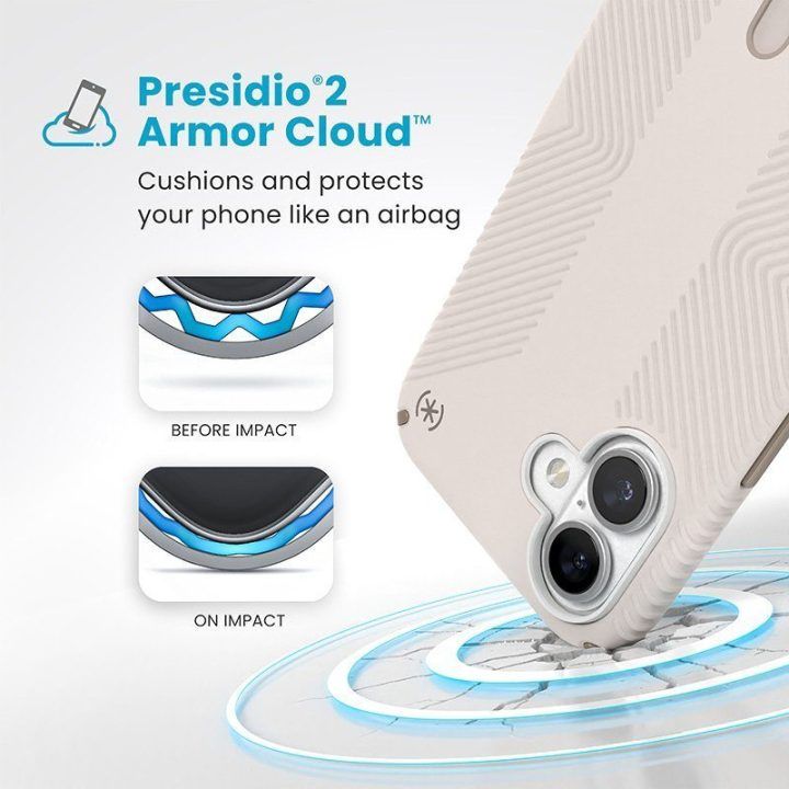 Dėklas iPhone 16 Plus Speck Presidio2 Grip MagSafe
