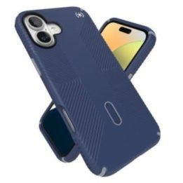 Dėklas iPhone 16 Plus Speck Presidio2 Grip ClickLock MagSafe, mėlynas