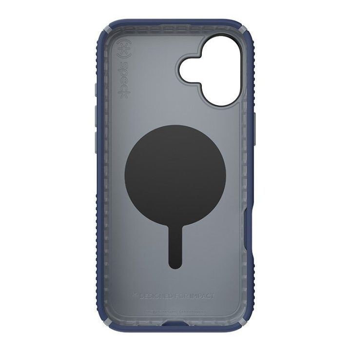 Dėklas iPhone 16 Plus Speck Presidio2 Grip ClickLock MagSafe, mėlynas