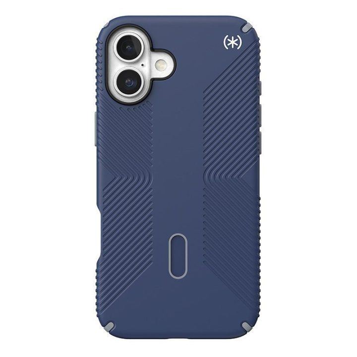 Dėklas iPhone 16 Plus Speck Presidio2 Grip ClickLock MagSafe, mėlynas