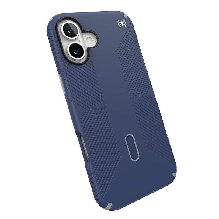 Dėklas iPhone 16 Plus Speck Presidio2 Grip ClickLock MagSafe, mėlynas