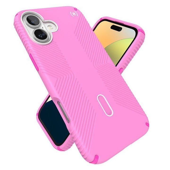 Dėklas iPhone 16 Plus Speck Presidio2 Grip ClickLock MagSafe, rožinis