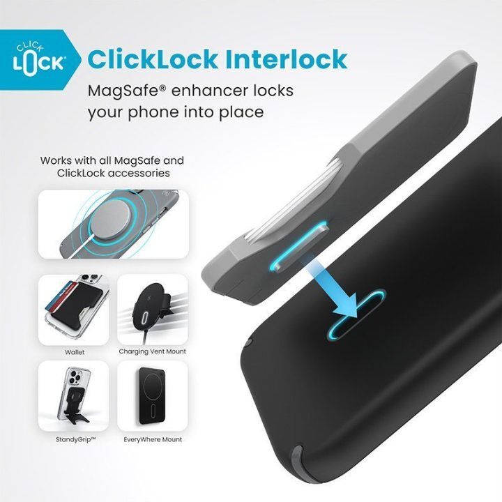 Dėklas iPhone 16 Plus Speck Presidio2 Pro MagSafe, juodas