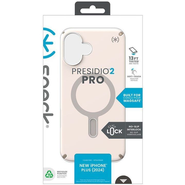 Dėklas Speck Presidio2 Pro ClickLock iPhone 16 Plus