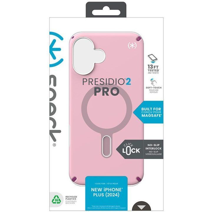Dėklas iPhone 16 Plus Speck Presidio2 Pro MagSafe