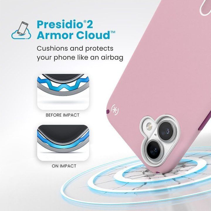 Dėklas iPhone 16 Plus Speck Presidio2 Pro MagSafe