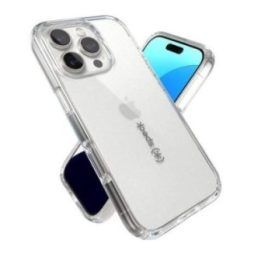 Permatomas dėklas Speck Gemshell iPhone 16 Pro