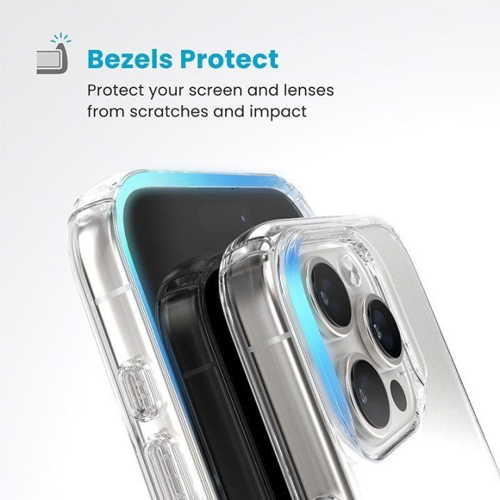 Permatomas dėklas Speck Gemshell iPhone 16 Pro