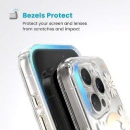 Dėklas iPhone 16 Pro Speck Presidio Lux ClickLock & MagSafe, permatomas