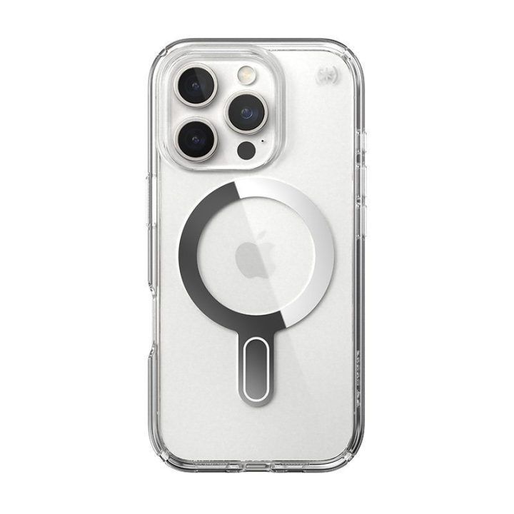 Permatomas dėklas Speck Presidio Perfect-Clear ClickLock MagSafe iPhone 16 Pro
