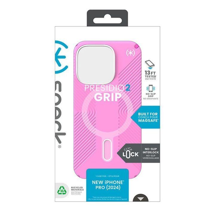 Dėklas iPhone 16 Pro Speck Presidio2 Grip MagSafe