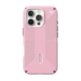 Dėklas iPhone 16 Pro Speck Presidio2 Grip ClickLock, rožinis
