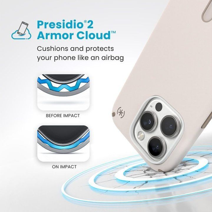 Dėklas iPhone 16 Pro Speck Presidio2 Pro MagSafe