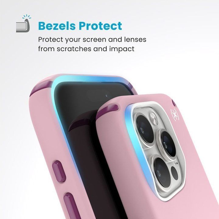 Dėklas iPhone 16 Pro Speck Presidio2 Pro, rožinis
