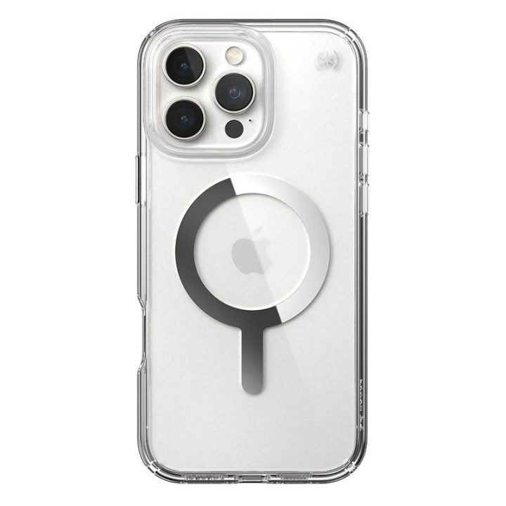Dėklas iPhone 16 Pro Max, permatomas Speck Presidio Perfect-Clear MagSafe