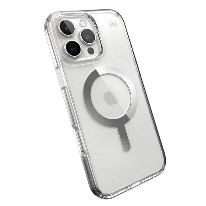 Dėklas iPhone 16 Pro Max, permatomas Speck Presidio Perfect-Clear MagSafe