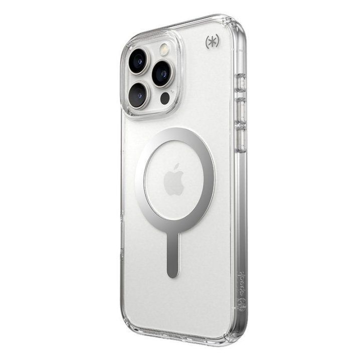 Dėklas iPhone 16 Pro Max, permatomas Speck Presidio Perfect-Clear MagSafe