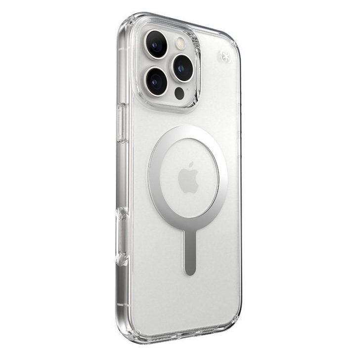 Dėklas iPhone 16 Pro Max, permatomas Speck Presidio Perfect-Clear MagSafe