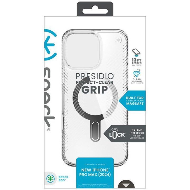 Dėklas iPhone 16 Pro Max Speck Permatomas