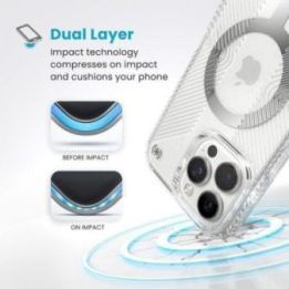 Dėklas iPhone 16 Pro Max Speck Permatomas