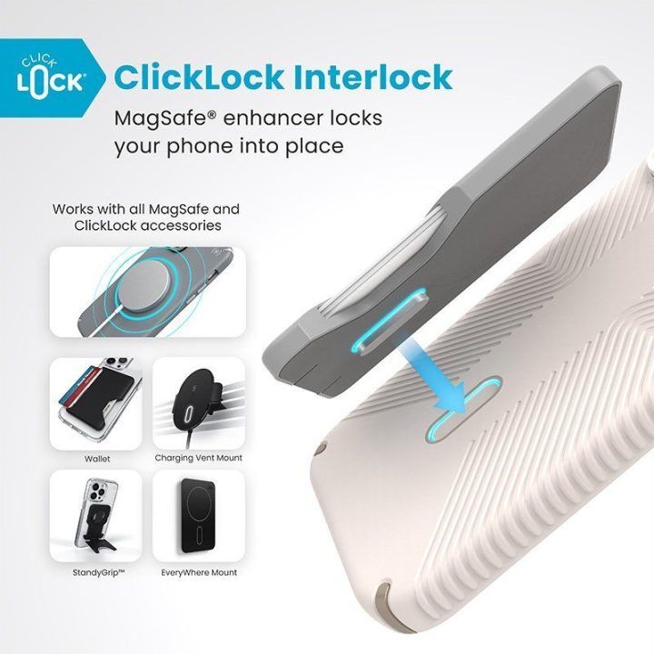 Dėklas iPhone 16 Pro Max Speck Presidio2 Grip MagSafe