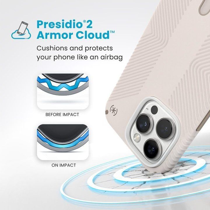Dėklas iPhone 16 Pro Max Speck Presidio2 Grip MagSafe