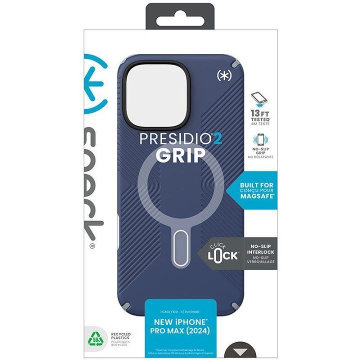 Dėklas iPhone 16 Pro Max Speck Presidio2 Grip ClickLock