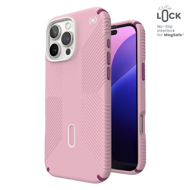 Dėklas iPhone 16 Pro Max Speck Presidio2 Grip ClickLock MagSafe