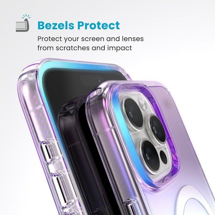 Dėklas iPhone 16 Pro Max Speck Presidio2 Lux MagSafe, violetinis