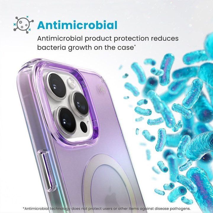 Dėklas iPhone 16 Pro Max Speck Presidio2 Lux MagSafe, violetinis