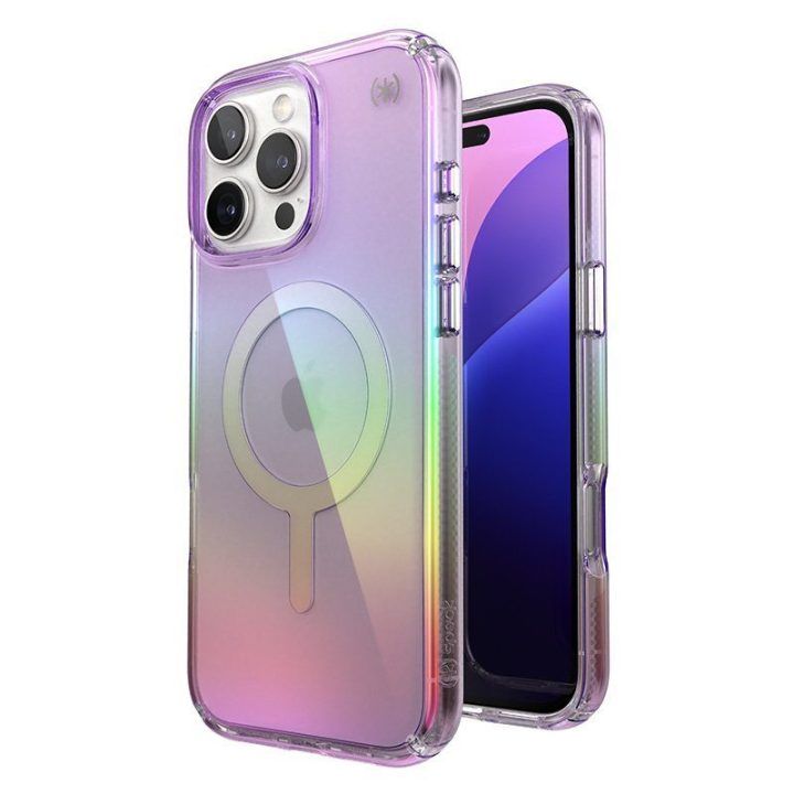 Dėklas iPhone 16 Pro Max Speck Presidio2 Lux MagSafe, violetinis