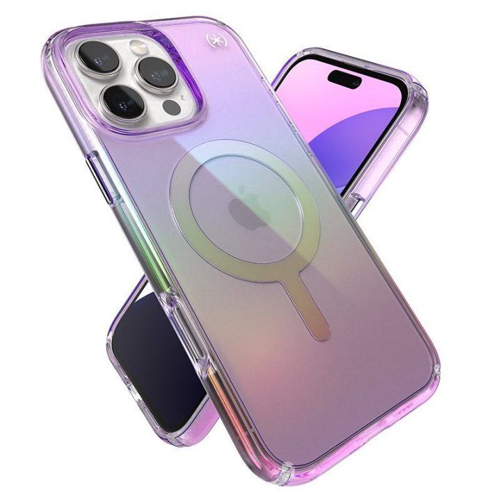 Dėklas iPhone 16 Pro Max Speck Presidio2 Lux MagSafe, violetinis