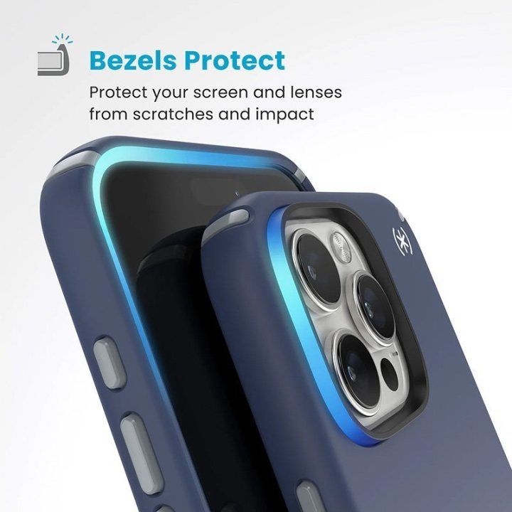 Dėklas iPhone 16 Pro Max Speck Presidio2 Pro, mėlynas