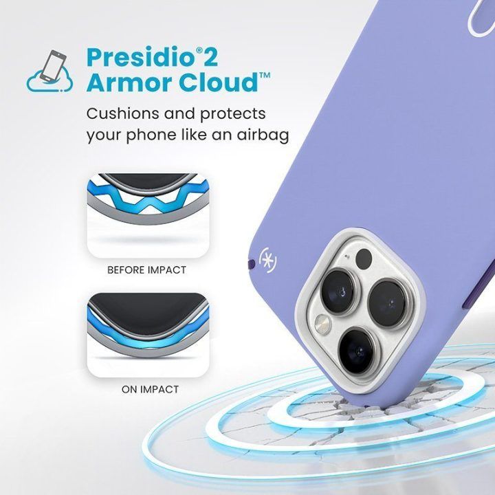 Dėklas iPhone 16 Pro Max Speck Presidio2 Pro MagSafe