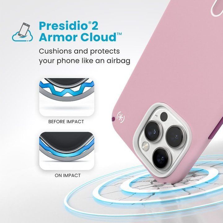 Dėklas iPhone 16 Pro Max Speck Presidio2 Pro MagSafe